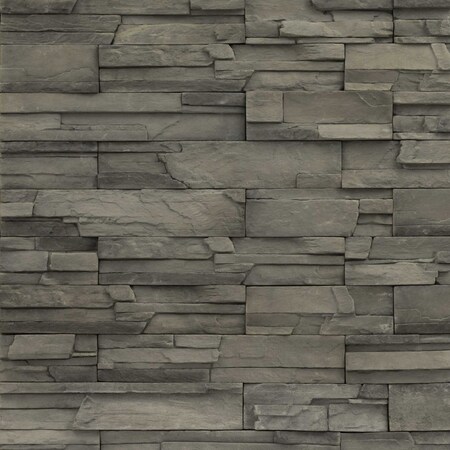 Msi Copen Ash Stacked Stone 9 X 19.5 Natural Manufactured Stone Wall Cement Tile ZOR-PNL-0003